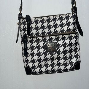 Dooney and Bourke Houndstooth Mail Carrier